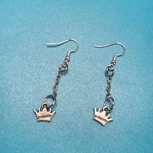 princess drop earrings